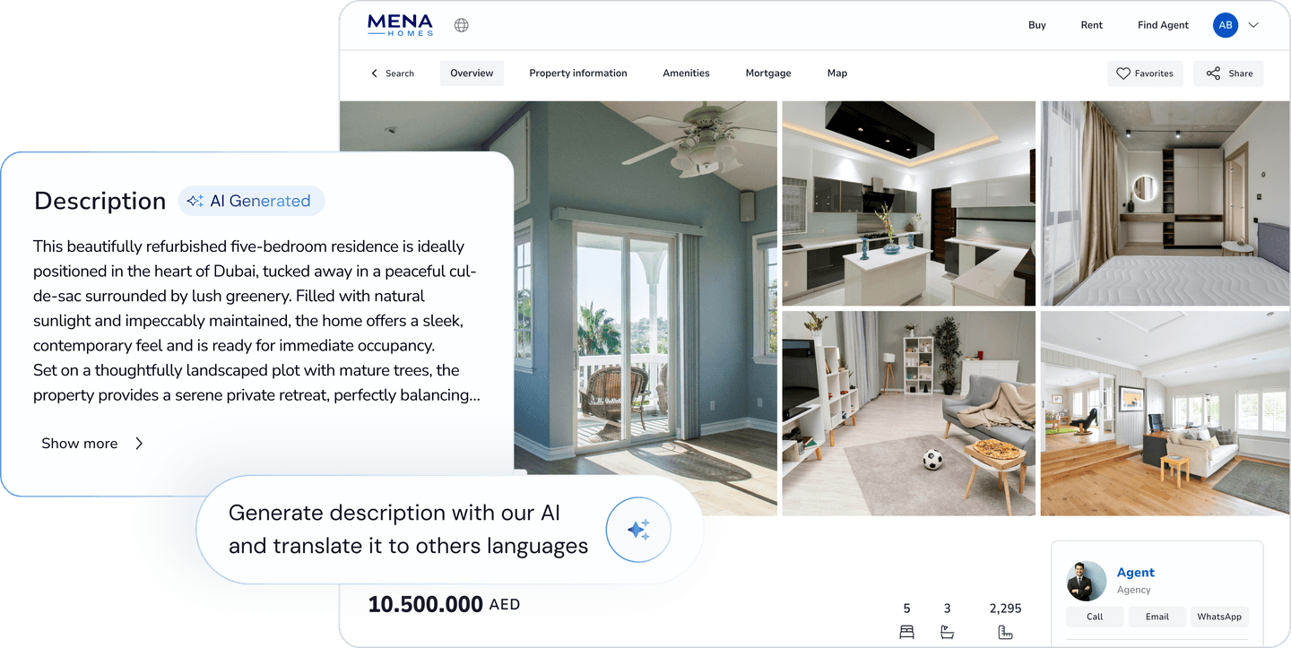 AI-Powered Listing Descriptions