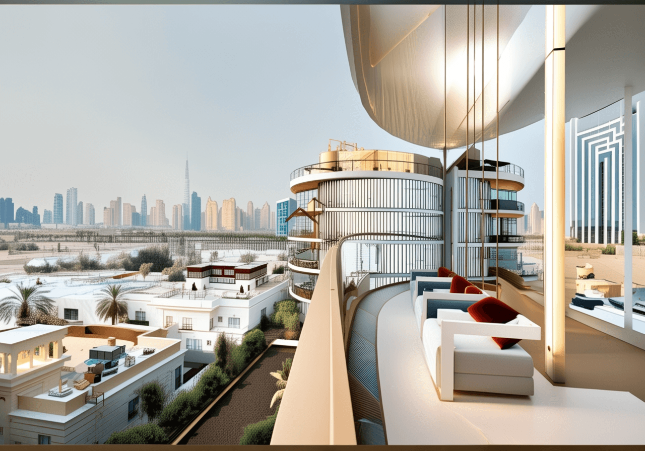 Rent - Penthouse - 3 Bedroom - 2 Bathrooms - Treppan Hotel and Suites by Fakhruddin, Ciudad deportiva de Dubái - Dubái - Emiratos Árabes Unidos -  - Dubai - United Arab Emirates