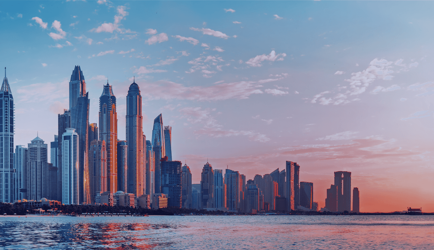 Commercial landing background